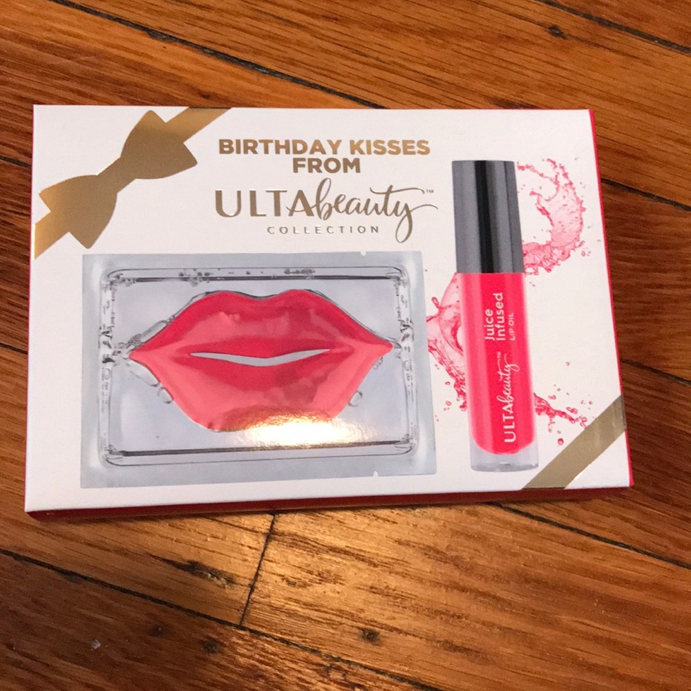 Ulta birthday kisses lip oil and lip mask!